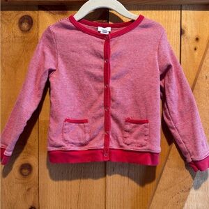 Jacadi Cotton Toddler Girls Cardigan, 4A